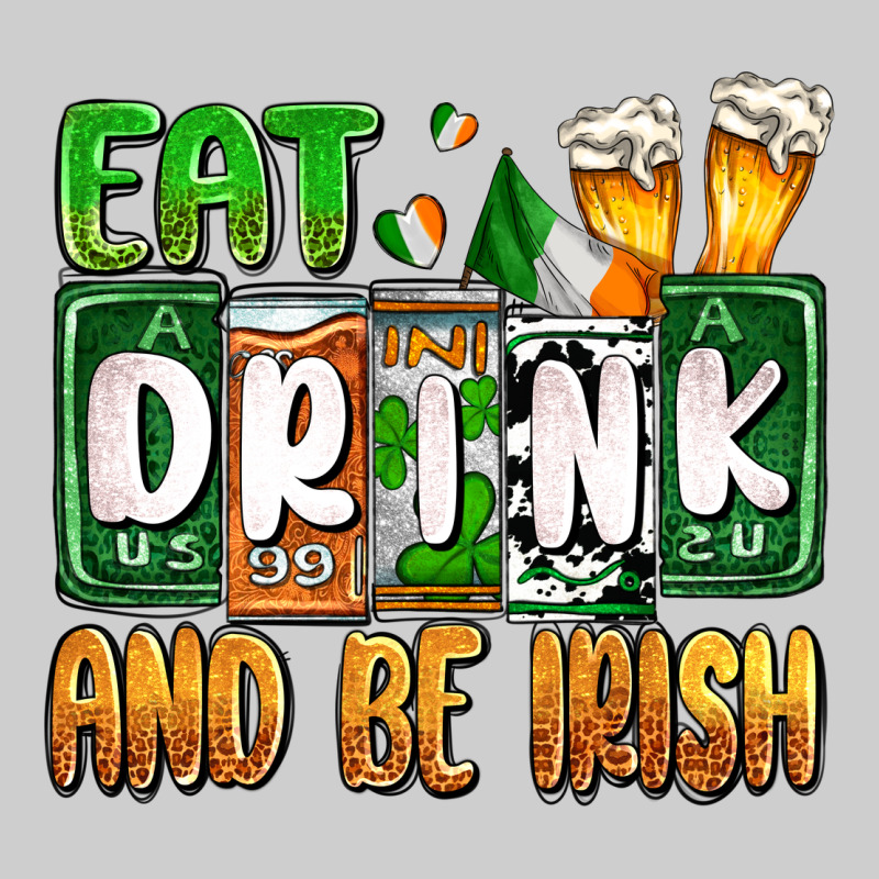 St. Patrick's Eat Drink And Be Irish Premium Tee by OliviaCreatesArt | Teevron