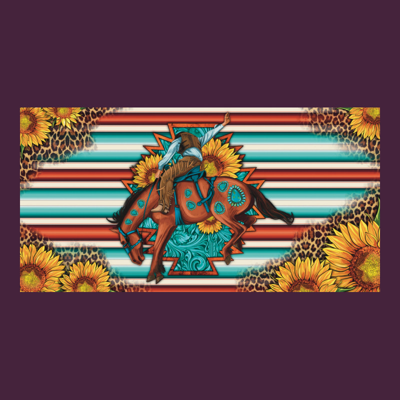 Bucking Bronco Aztec Shape License Plate Classic Tee by Artiststas | Teevron