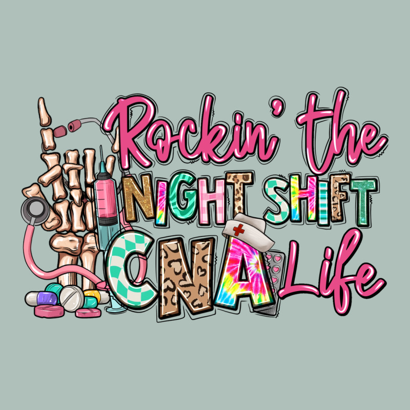 Rockin The Night Shift Cna Life Heavyweight Hoodie by RanaPortraitStore | Teevron
