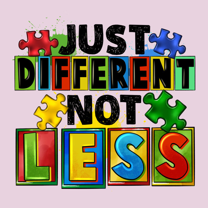 Just Different Not Less Ladies Tee by FaDigitalArtStudio | Teevron
