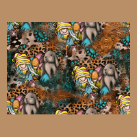 Easter Pattern Vintage Hoodie | Teevron