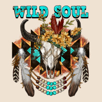 Wild Soul Bull Skull Urban Heavy Tee | Teevron