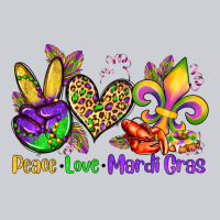 Peace Love Mardi Gras Olivia Classic Tee | Teevron