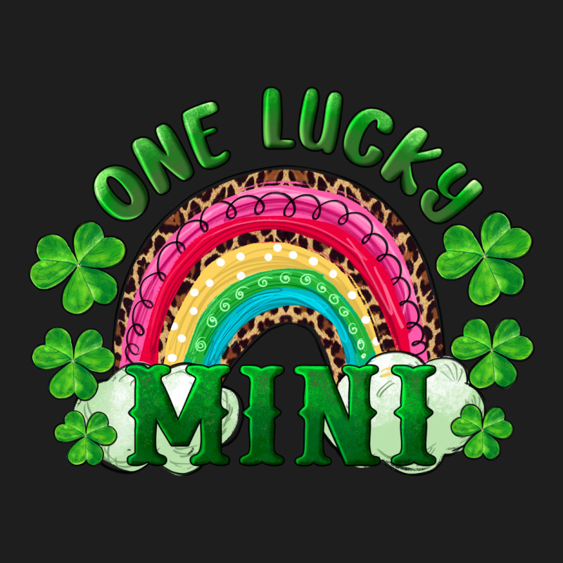 St Patricks Day One Lucky Mini Heavyweight Hoodie by RanaPortraitStore | Teevron