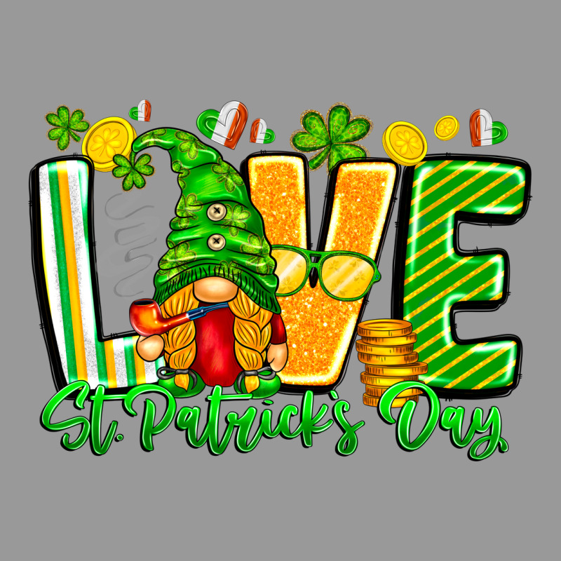 Love St Patricks Day Vintage Hoodie by CowhideDigitalArt | Teevron