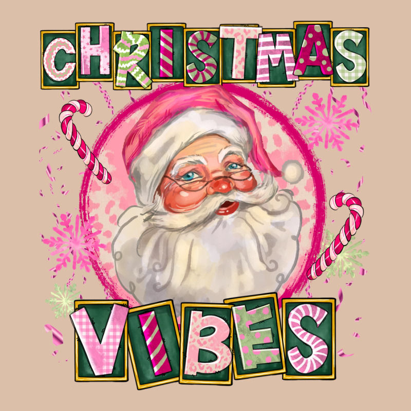 Pink Christmas Vibes Santa Urban Heavy Tee by FaDigitalArtStudio | Teevron