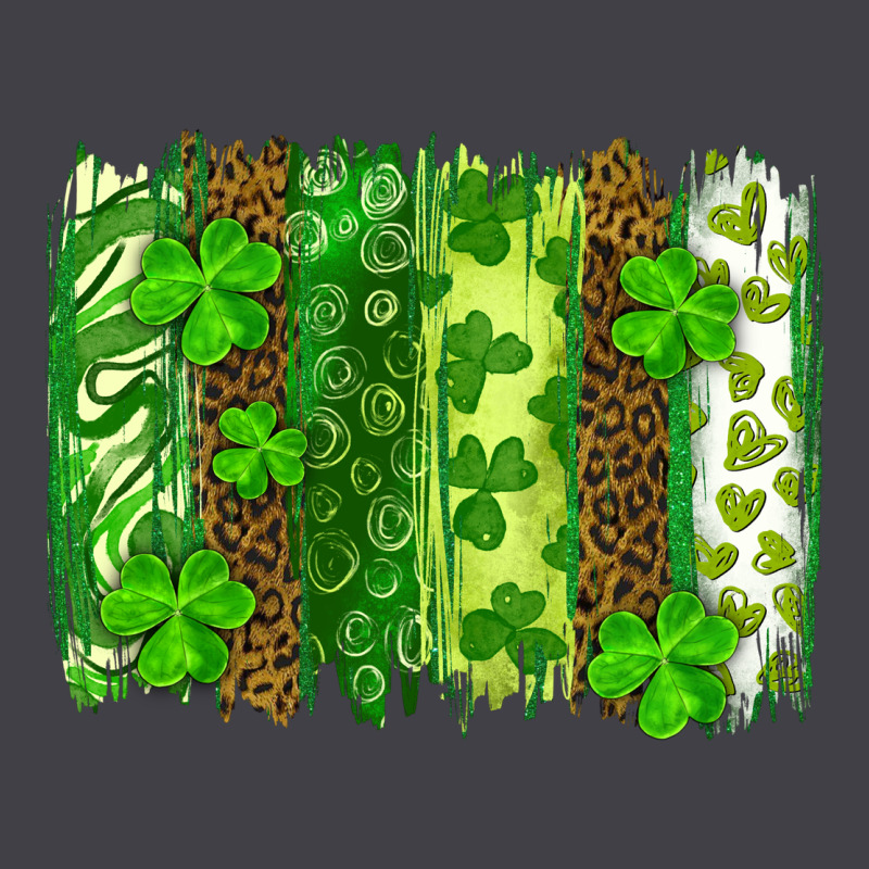 St Patricks Day Brush Stroke Heavyweight Hoodie by RanaPortraitStore | Teevron