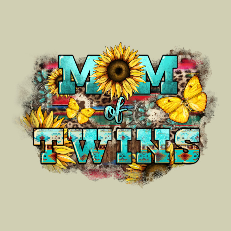Mom Of Twins Sunflower Mothers Day Heavy Core Tee by HowdyJamesFarm | Teevron
