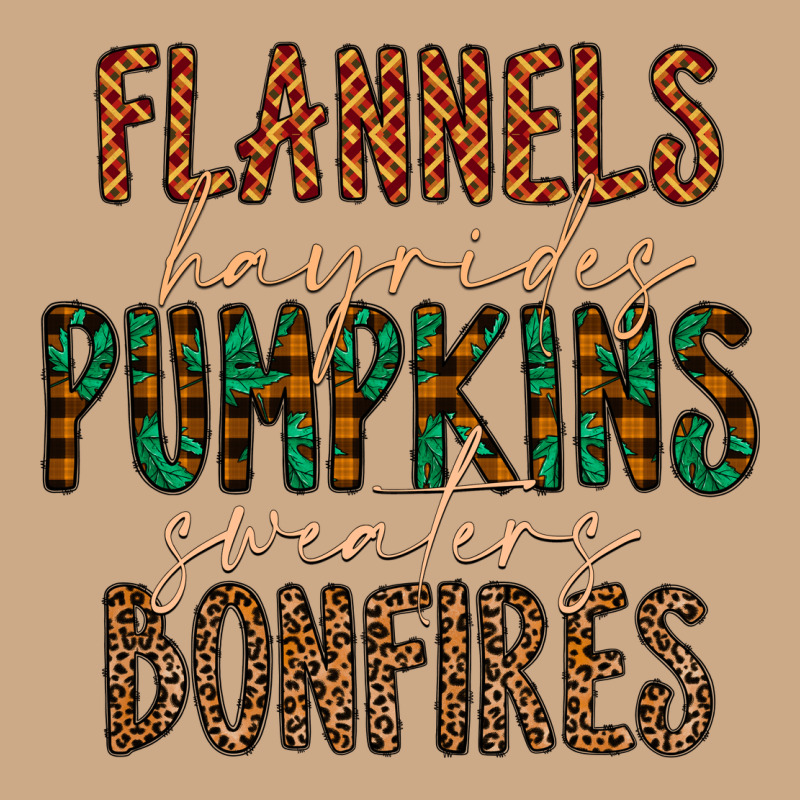 Flannels Hayrides Pumpkins Bonfires Vintage Hoodie by CowhideDigitalArt | Teevron