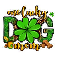 One Lucky Dog Mom St. Patrick's Premium Tee | Teevron