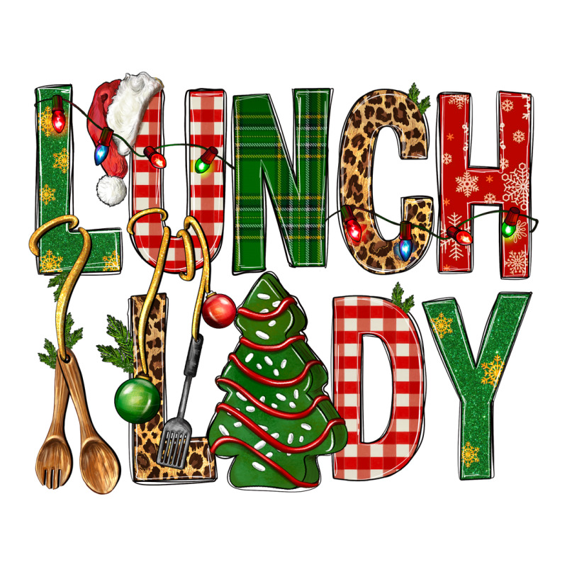 Lunch Lady Christmas Ladies Tee by BundleAndBundleShop | Teevron