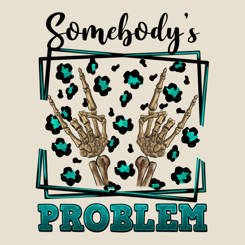 Somebody's Problem Hand Skeleton Urban Heavy Tee by FaDigitalArtStudio | Teevron