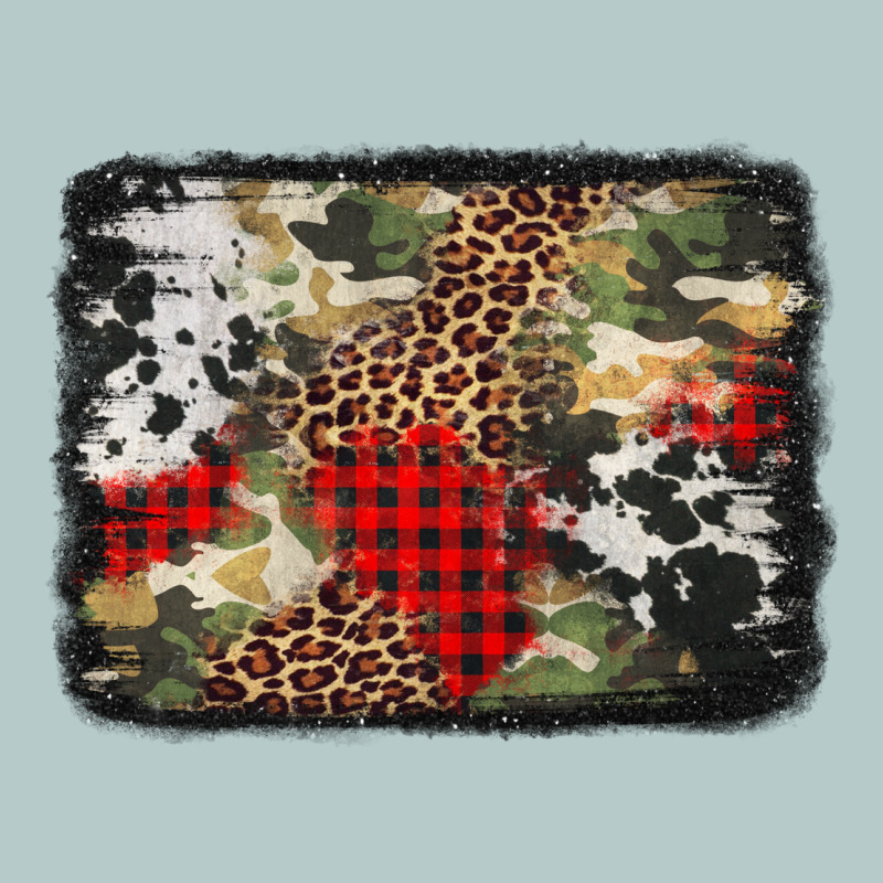 Army Cowhide Leopard Christmas Heavy Core Tee by Jasminsmagicworld | Teevron