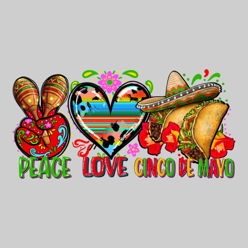 Peace Love Cinco De Mayo Premium Tee by FaDigitalArtStudio | Teevron