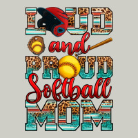 Loud And Proud Softball Mom Heavyweight Hoodie | Teevron
