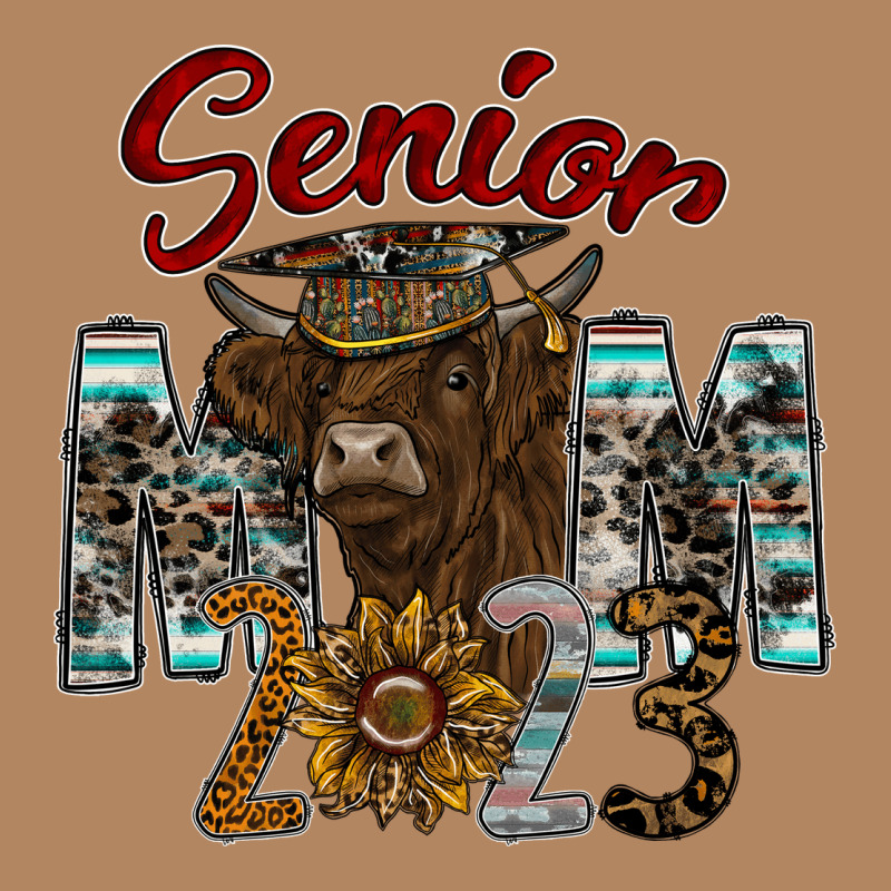 Senior Mom 2023 Long Sleeve Tee by CowhideDigitalArt | Teevron