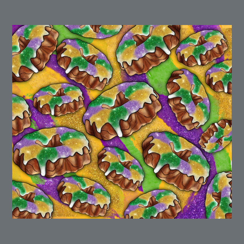 Mardi Gras King Cake Premium Hoodie by RanaPortraitStore | Teevron