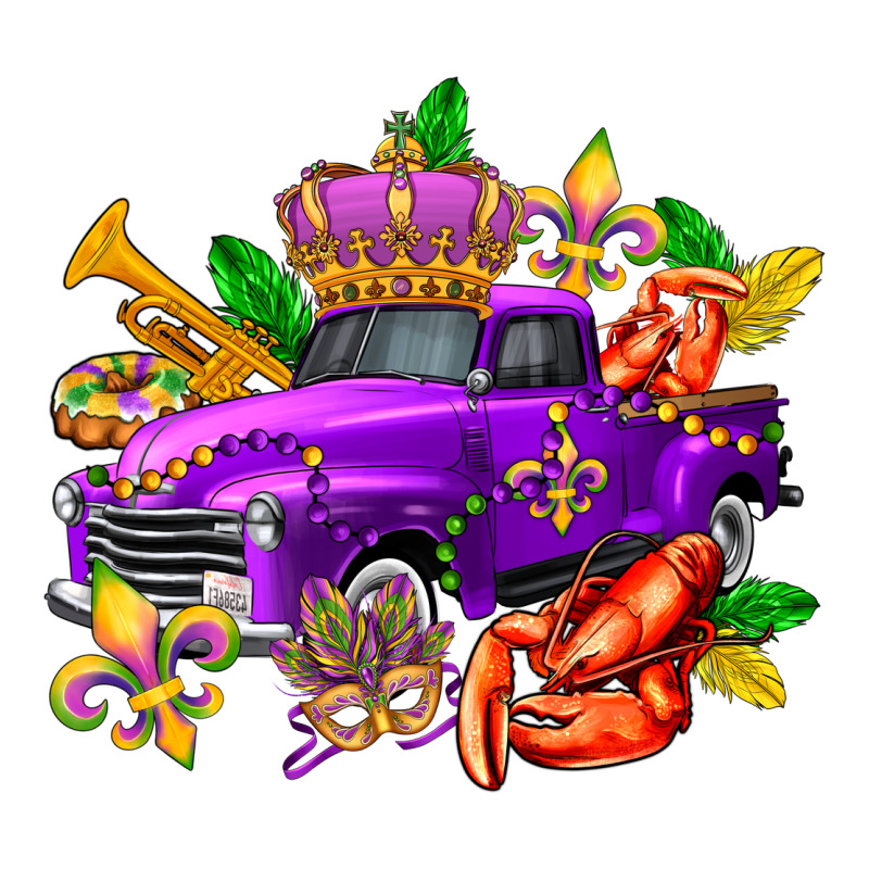 Mardi Gras Truck Olivia Classic Tee by OliviaCreatesArt | Teevron