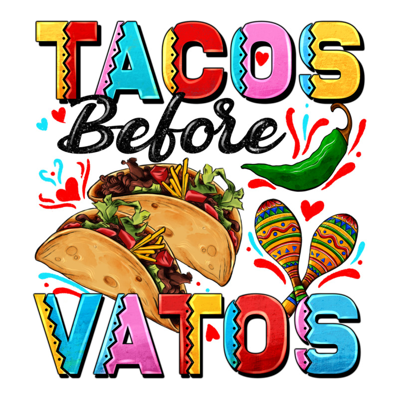 Tacos Before Vatos Valentine's Day Premium Tee by FaDigitalArtStudio | Teevron
