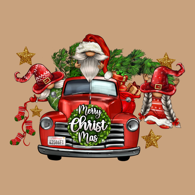 Merry Christmas Truck Gnomies Vintage Tee by FaDigitalArtStudio | Teevron
