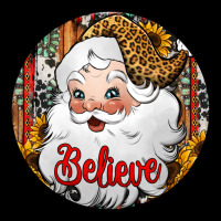Believe Santa Claus Christmas Heavy Core Tee | Teevron