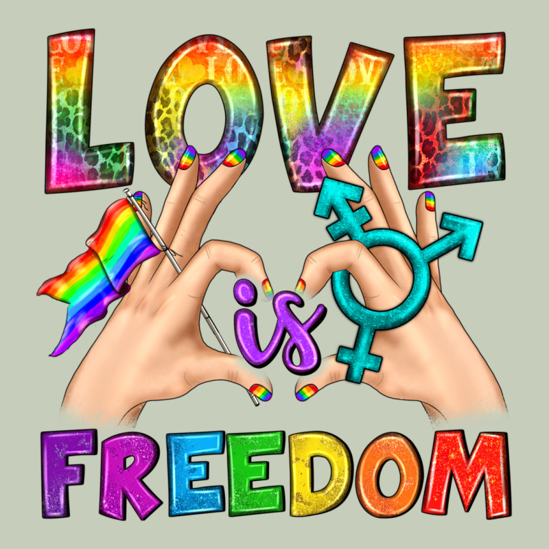 Love Is Freedom Ladies Tee by BundleAndBundleShop | Teevron