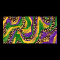 Mardi Gras Colors With Leopard Heavyweight Sweatshirt | Teevron