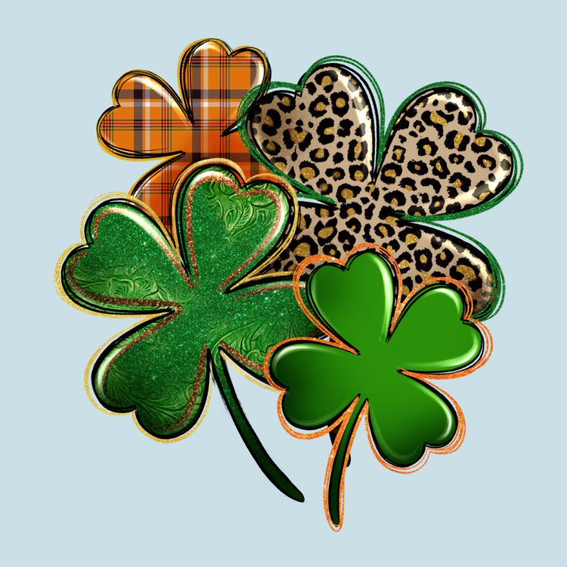 Leopard Shamrock Ladies Tee by FaDigitalArtStudio | Teevron