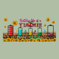 Battery Life Of A Teacher Libbey Glass Urban Heavy Tee | Teevron