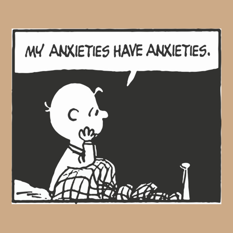 My Anxieties Have Anxieties   Peanuts Vintage Hoodie by linhVisuals | Teevron