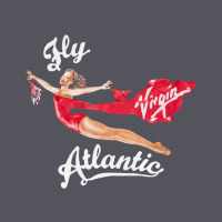 Princess Diana Virgin Atlantic Fly Atlantic Vintage Hoodie | Teevron