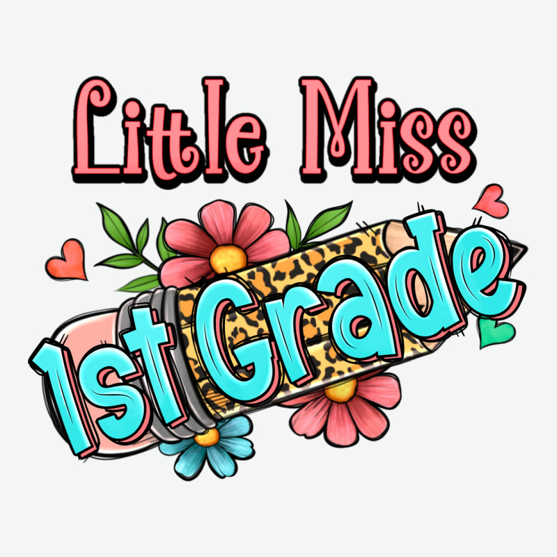 Little Miss First Grade Urban Heavy Tee by Jasminsmagicworld | Teevron
