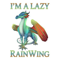 Chill Rainwing Dragon Retro Fan Tee Wings of Fire | Teevron