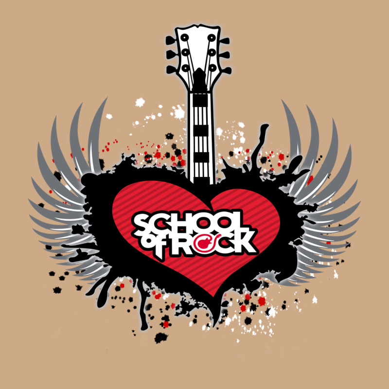 The School Of Rock New Vector Vintage Hoodie by linhVisuals | Teevron