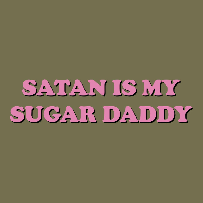 Satan Is My Sugar Daddy Vintage Hoodie by linhVisuals | Teevron