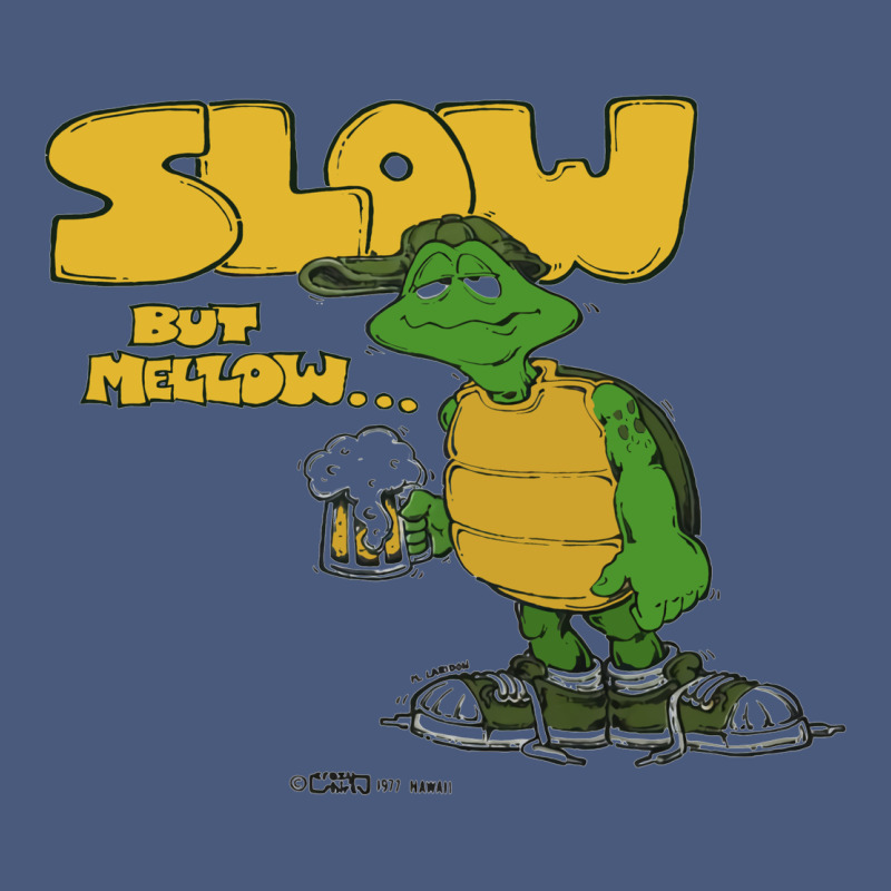 Slow But Mellow Crazy Vintage Hoodie by linhVisuals | Teevron