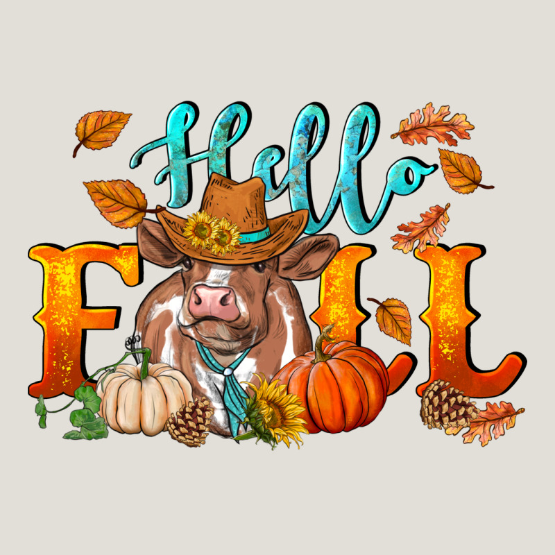 Hello Fall Heifer Cow Heavy Core Tee by RanaPortraitStore | Teevron