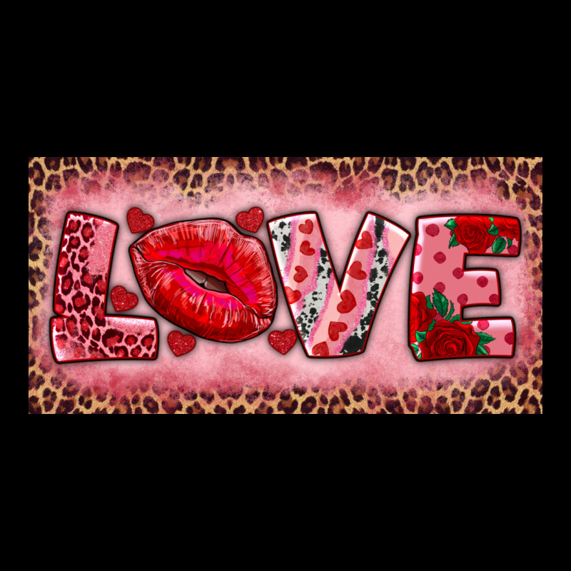 Pink Love Kiss Valentine's Day Heavyweight Sweatshirt by RanaPortraitStore | Teevron