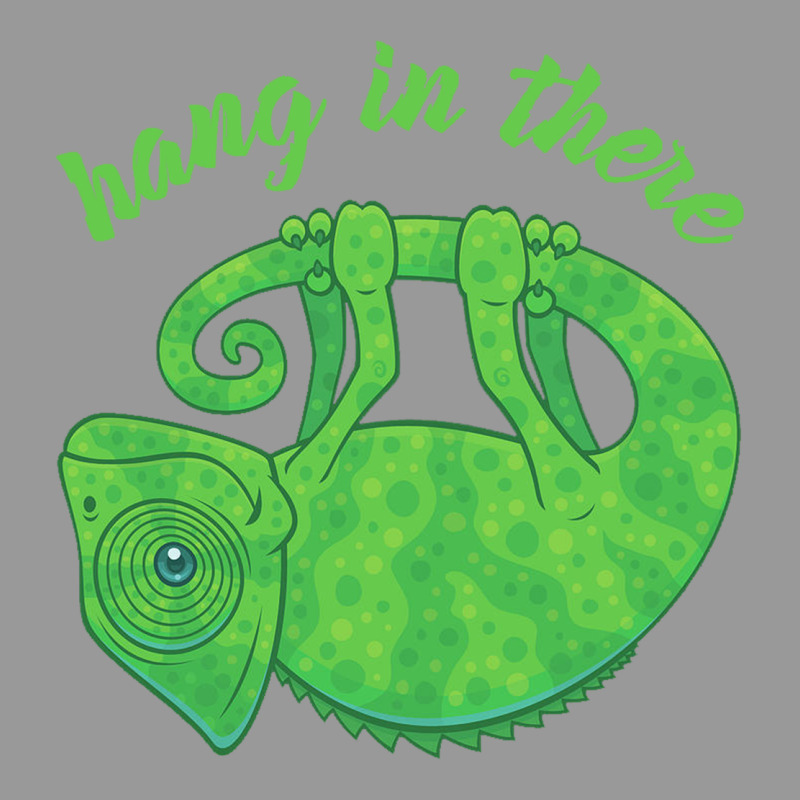 Hang In There Magical Chameleon Vintage Hoodie by linhVisuals | Teevron