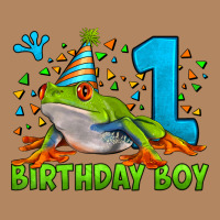 Birthday Boy Frog Age 1 Long Sleeve Tee | Teevron