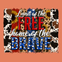Land Of The Free  Th Of July Brushstroke Classic Tee | Teevron