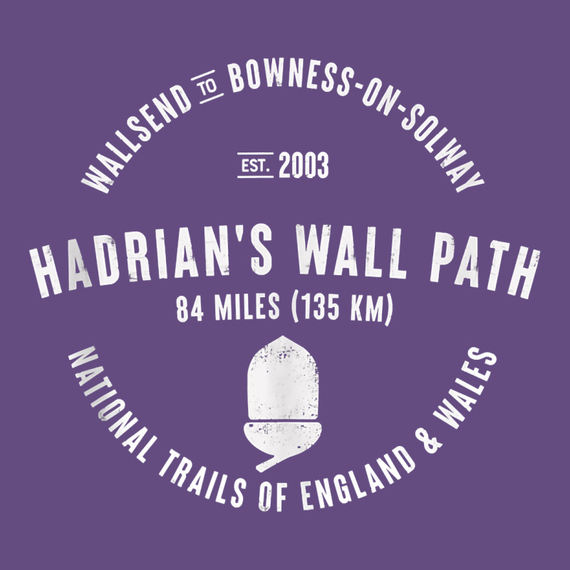 Hadrians Wall Path England Wales Hikes Tank Top Vintage Hoodie by linhVisuals | Teevron