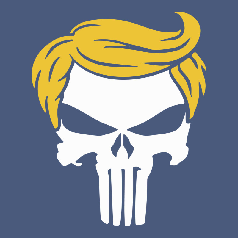 Trump Skull Vintage Hoodie by linhVisuals | Teevron