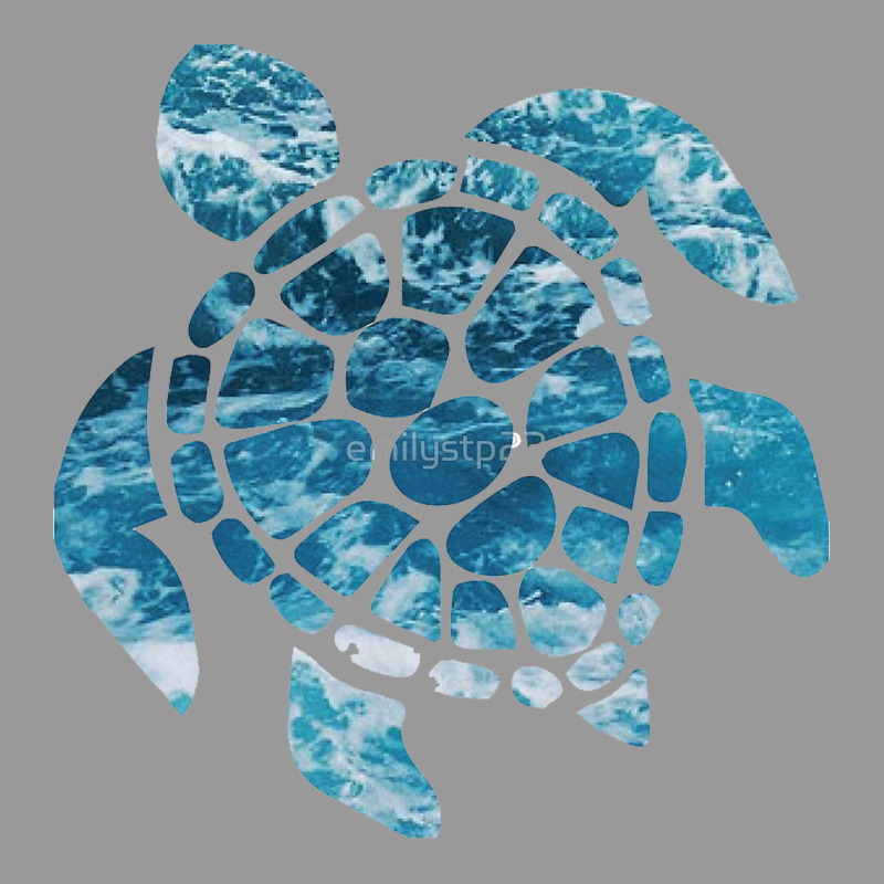 Ocean Sea Turtle Vintage Hoodie by linhVisuals | Teevron