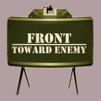 Front Toward Enemy Distressed Claymore Mine Military Vintage Hoodie | Teevron