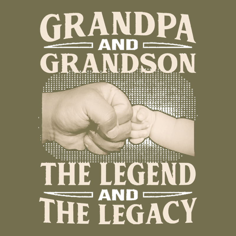 Grandpa And Grandson The Legend T  Shirtgrandpa And Grandson The Legen Vintage Hoodie by linhVisuals | Teevron