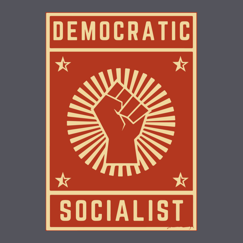 Democratic Socialist Vintage Hoodie by linhVisuals | Teevron
