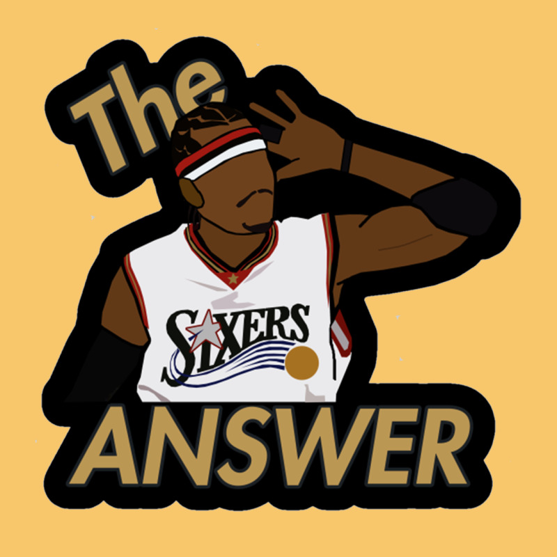 Sixers The Answer Vintage Hoodie by linhVisuals | Teevron