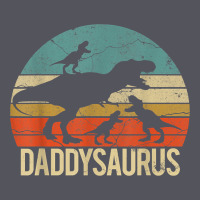 Daddy Dinosaur Daddysaurus 3 Three Kids Xmas Christmas Gift T Shirt Vintage Hoodie | Teevron