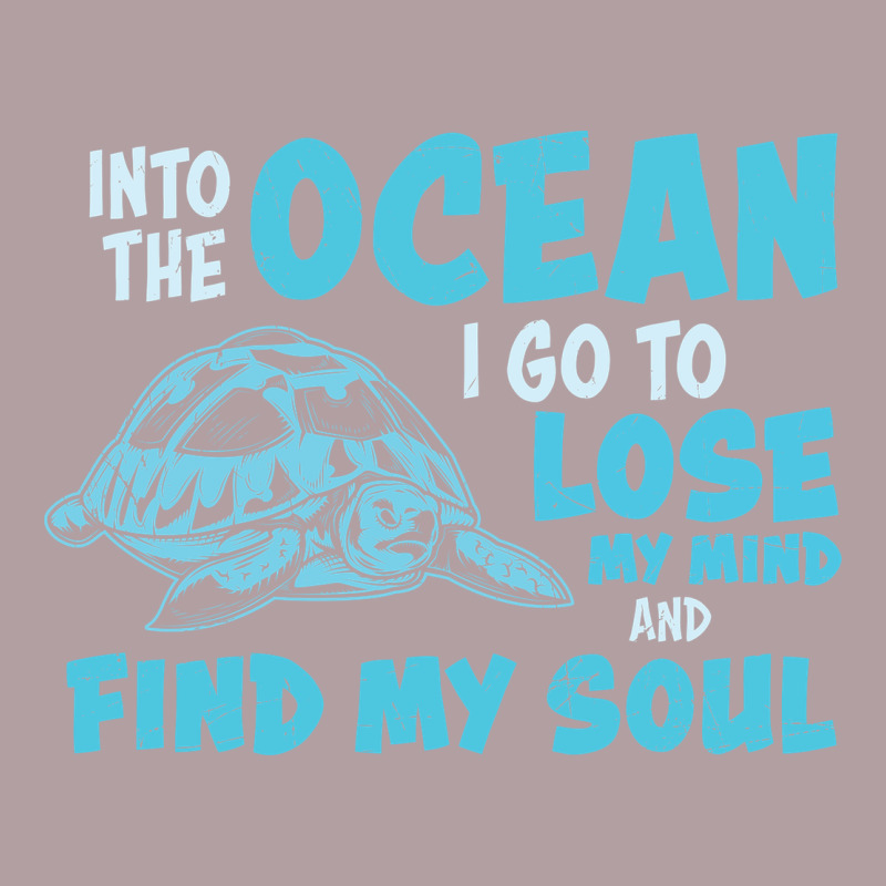 Into The Ocean I Go To Find My Soul Vintage Hoodie by linhVisuals | Teevron
